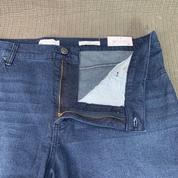 Jessica Simpson Aster Womens Size 18WS Dark Wash High Rise Slim Straight Jeans - Picture 3 of 10